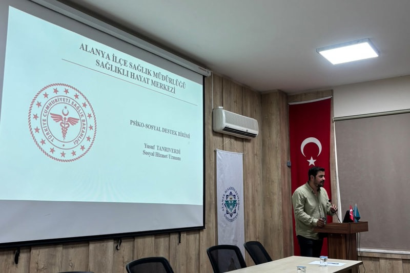 Gazipaşa Mrb Myo’da Bağımlılıkla Mücadele Konferansı Düzenlendi