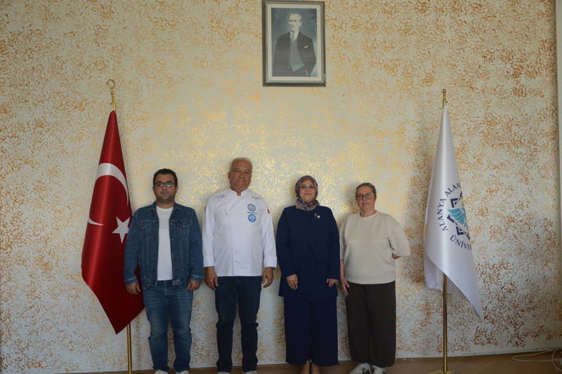 Gazipaşa Aşçılar ve Pastacılar Derneği (GAZİPAD) Başkanı Ahmet Kalaycı, Meslek Yüksekokulu’nu (MYO) ziyaret etti.