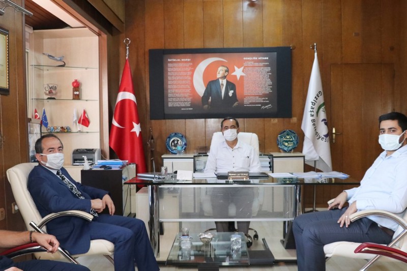Gazipaşa MRB MYO Müdüründen Gazipaşa Belediye Başkanı'na Ziyaret
