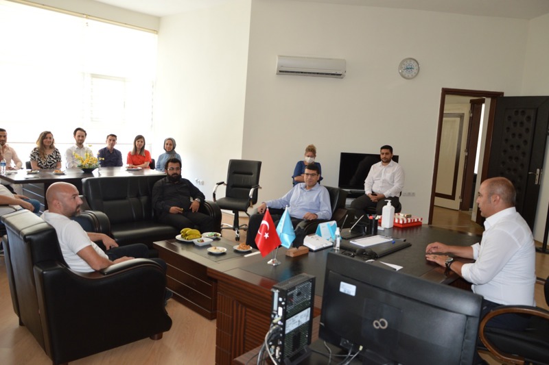 Yüksekokulumuza Yeni Atanan Müdürümüz Doç. Dr. UYSAL ile Akademik Tanışma Toplantısı