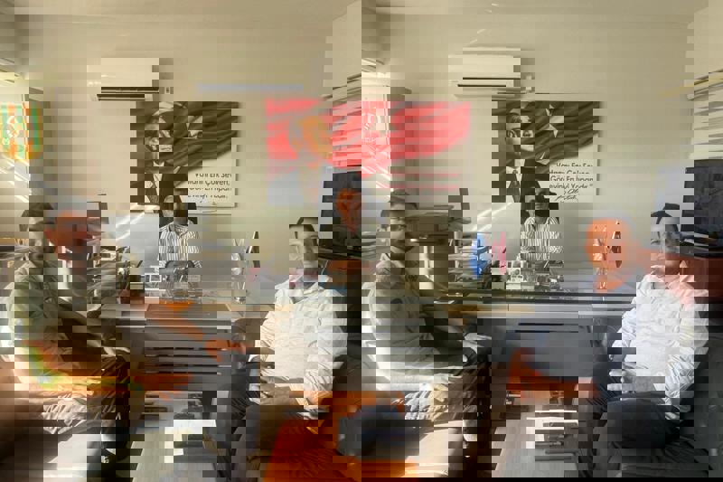 Gazipaşa Gençlik ve Spor İlçe Müdürüne Ziyaret