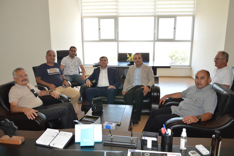 Yüksekokulumuza Yeni Atanan Müdürümüz Doç. Dr. Yavuz UYSAL'a Ziyaretler 