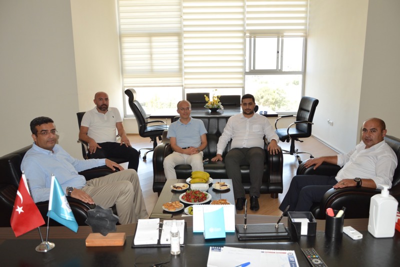 Yüksekokulumuza Rektör Yardımcısı ve Genel Sekreter Yardımcımızın Nezaket Ziyareti