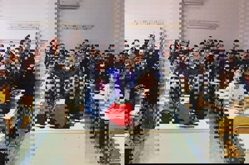 GAZİPAŞA - ALANYA HAVALİMANI'NDAN YÜKSEKOKULUMUZA HAVALİMANI KONFERANSI