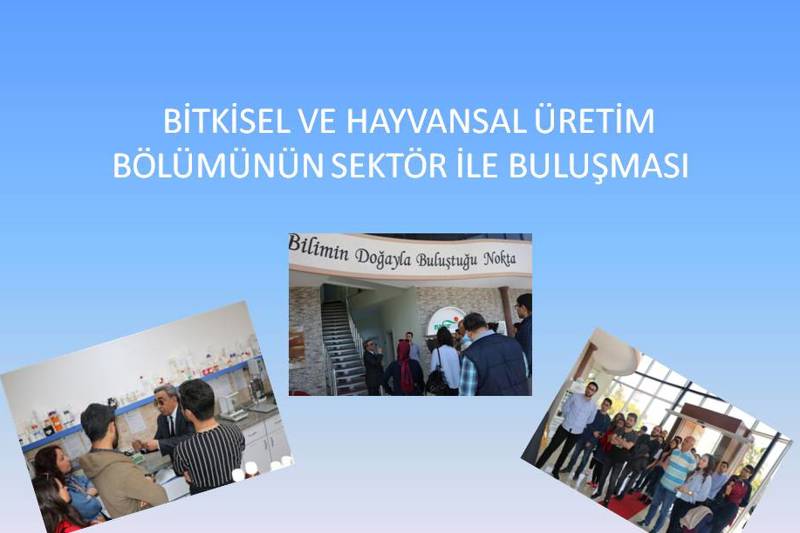 ÜNİVERSİTE İLE SEKTÖR BULUŞMALARI KALDIĞIN YERDEN DEVAM EDİYOR