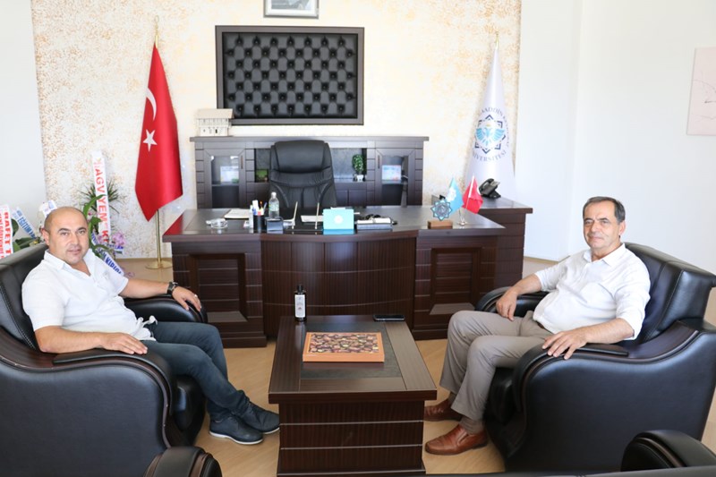 Gazipaşa Belediye Başkanı Sn. Mehmet Ali Yılmaz'ın Yüksekokulumuzu Ziyareti