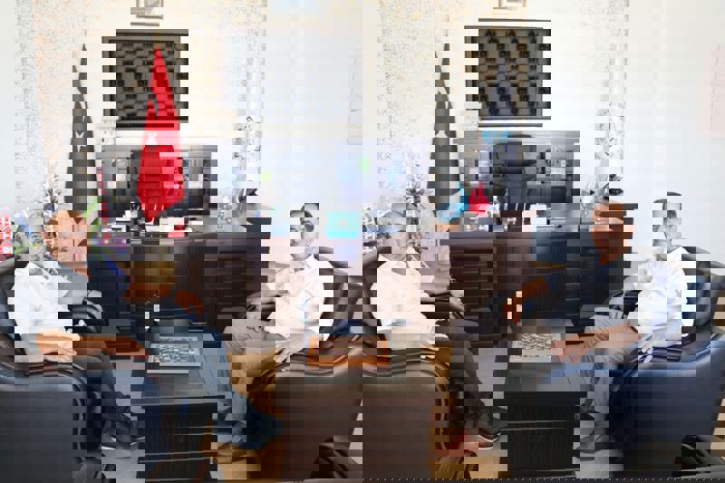 Gazipaşa Belediye Başkanı Sn. Mehmet Ali Yılmaz'ın Yüksekokulumuzu Ziyareti