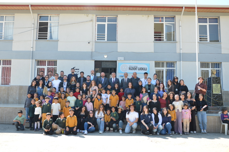 GAZİPAŞA MRB MYO MUZKENT İLKOKULUNU ZİYARET ETTİ.