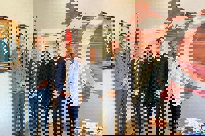 DR. ÖĞR. ÜYESİ MEHMET KAHYAOĞLU'NUN GAZİPAŞA MYO MÜDÜRÜ OLARAK ATANMASINA İLİŞKİN PROTOKOL ZİYARETİ